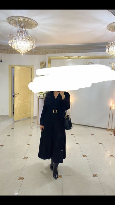 Черное вечернее платье