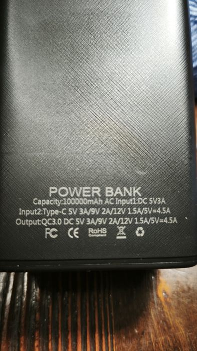 Power Bank Jukon 100 000mAч.