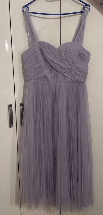 Официална лилава рокля