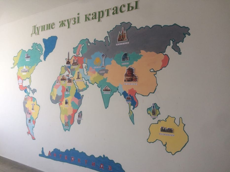 Услуги художника: роспись стен актобе