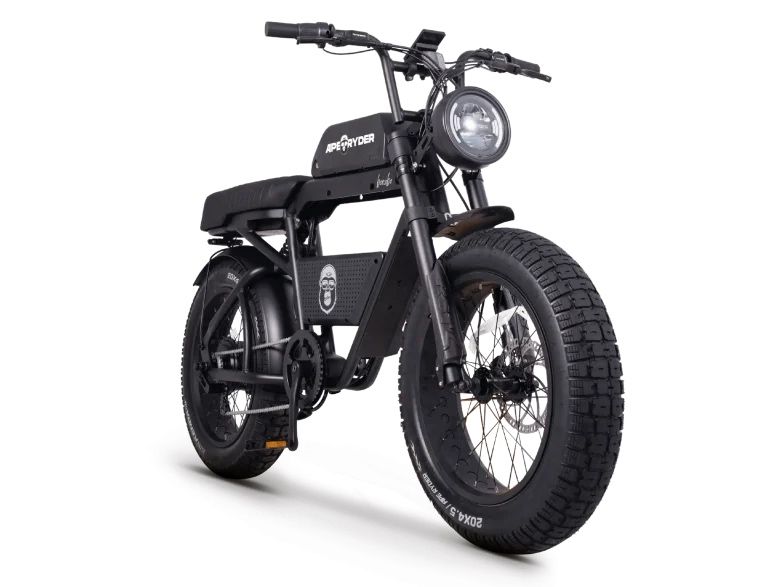 Bicicletă Electrică Ape Ryder Bonobo – Fat Bike, stil motocicleta, Frâne Hidraulice, Ca nouă!