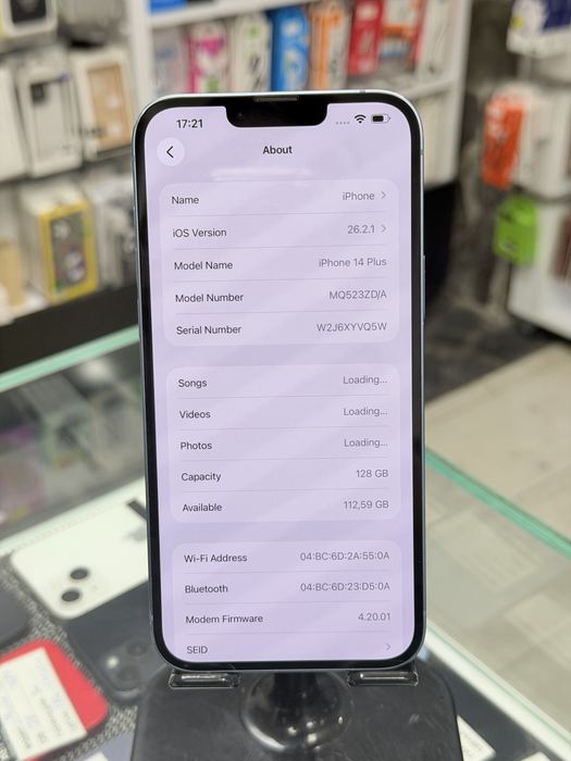 Apple iPhone 14 Plus 128GB Blue