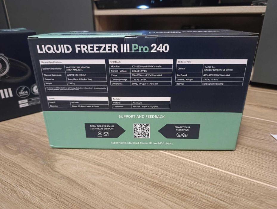 Arctic Liquid Freezer 3 Pro 240