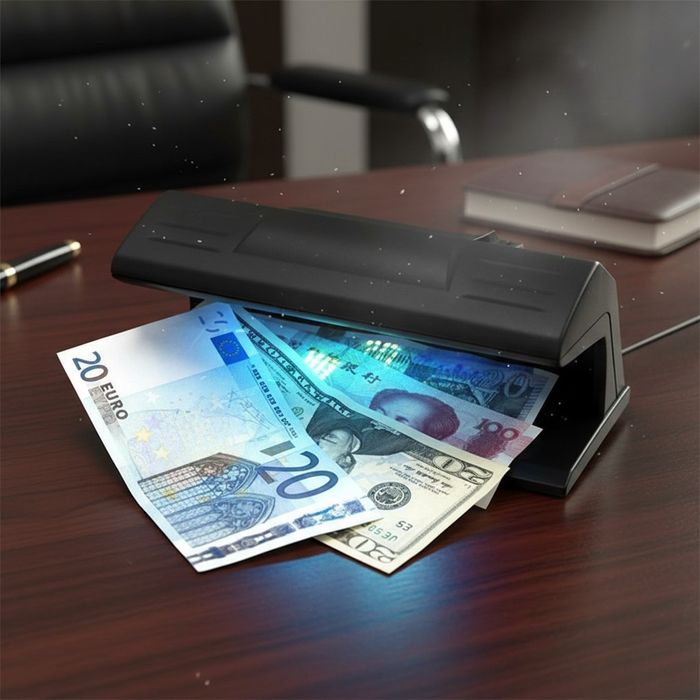 Детектор за банкноти 318, UV фенер, 220VAC, 4W