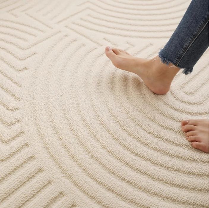 Ковер круглый 3д