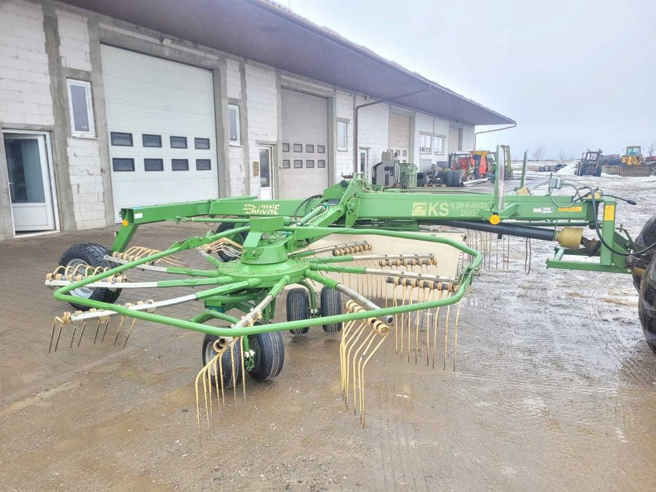 Grebla de adunat fan dublu Krone