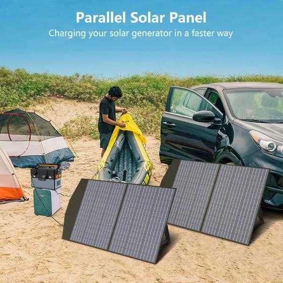 ALLPOWERS™ 18V 100W MC-4 IP67 Сгъваем Слънчев Панел Соларен Комплект