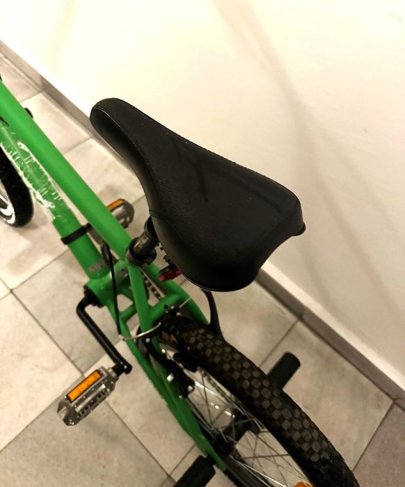 Велосипед Probike BMX 20" (Зелен) – Като нов, с 4 пега (СТРАХОТЕН ПОДАРЪК)