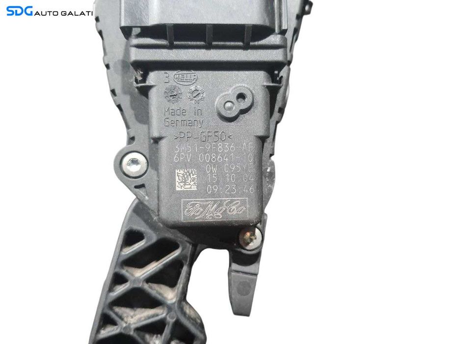 Pedala Acceleratie Ford Focus C-Max 2004 - 2010 Cod 3M51-9F836-AF [N2559]