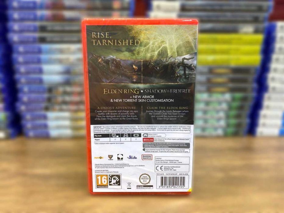 Новый Elden Ring Tarnished Edition Nintendo Switch 2/ Нинтендо Свитч 2