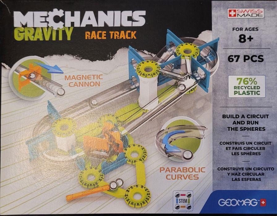 Joc de constructie Geomag, Mechanics Magnetic Gravity Race Track