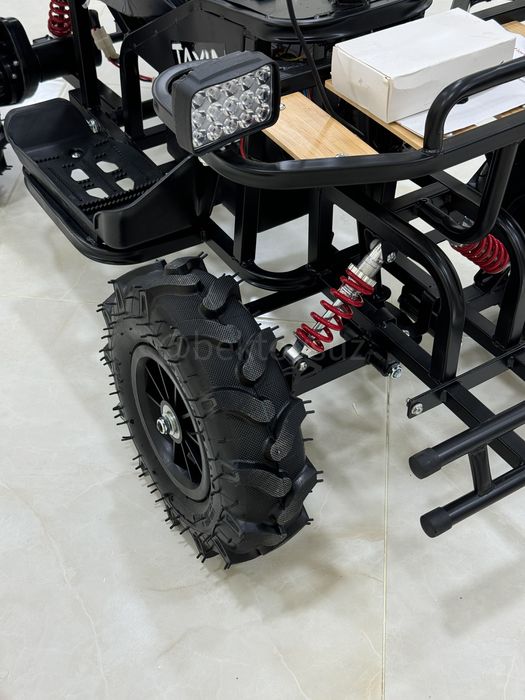 Детский квадроцикл Taxin 24V | 2 мотора внедорожник до 50 кг