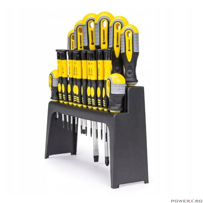 Set 18 surubelnite cu suport, mecanica fina, Powermat