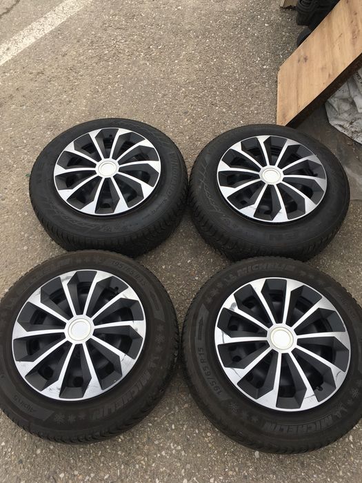 Jante iarnă 5x112 M+S 195 65 R15 Seat Vw Golf Et47