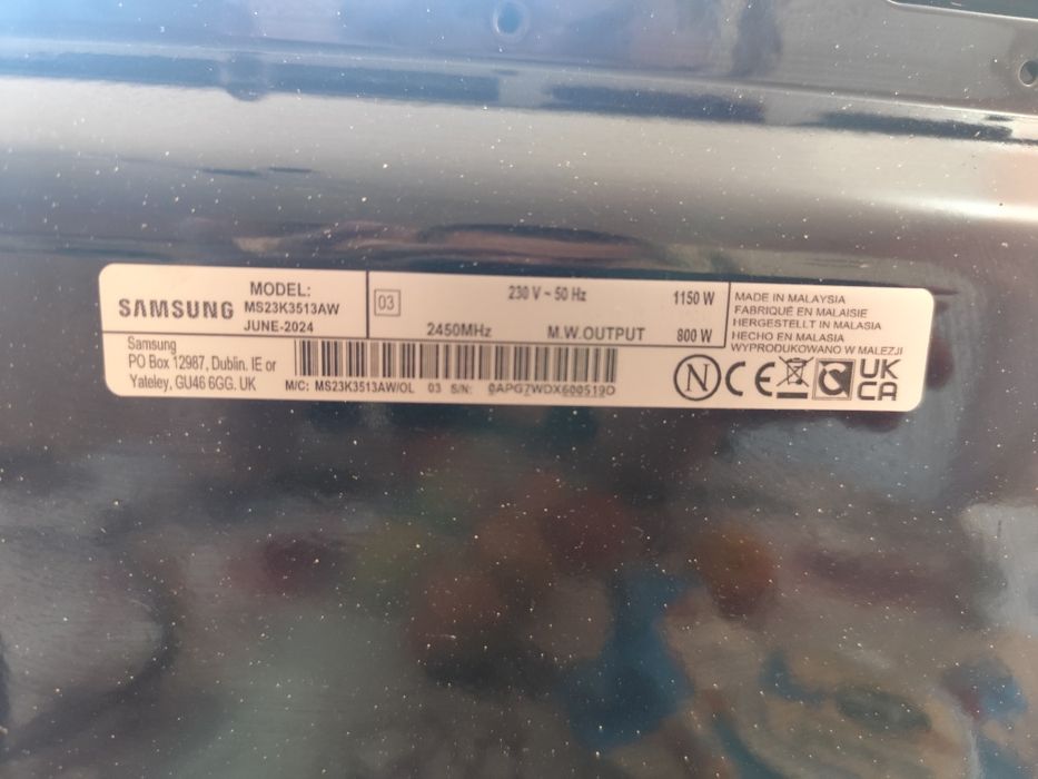 Микровълнова Samsung MS23K3513AW