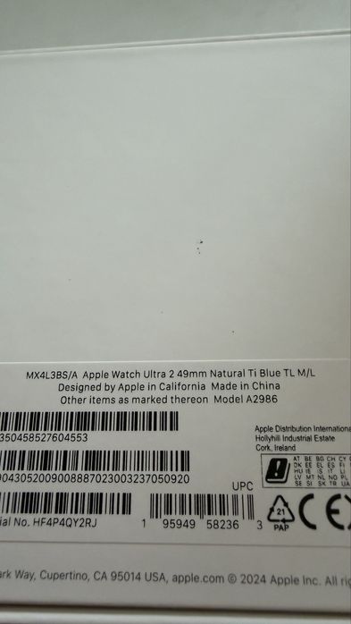 Apple Watch Ultra 2, нов