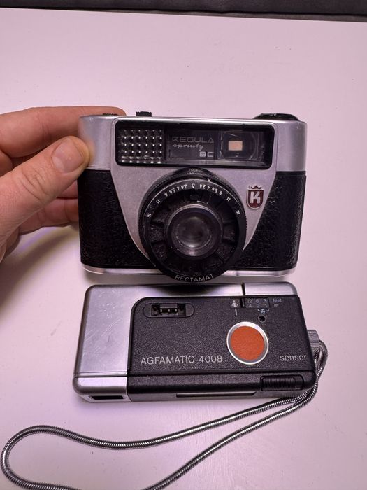 Vand aparate foto vintage king regula sprinty bc si agfamatic 4008