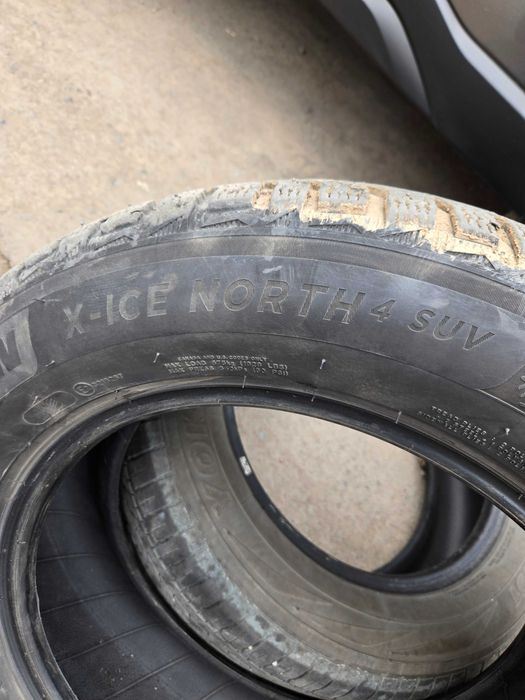 Шины зимние б/у michelin 225/60/17