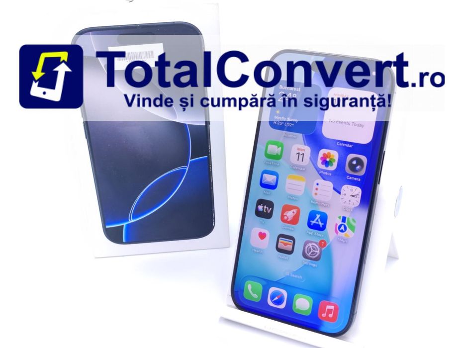 Apple iPhone 16 Pro 256GB Natural Titanium, Garantie 24 luni | #D92994
