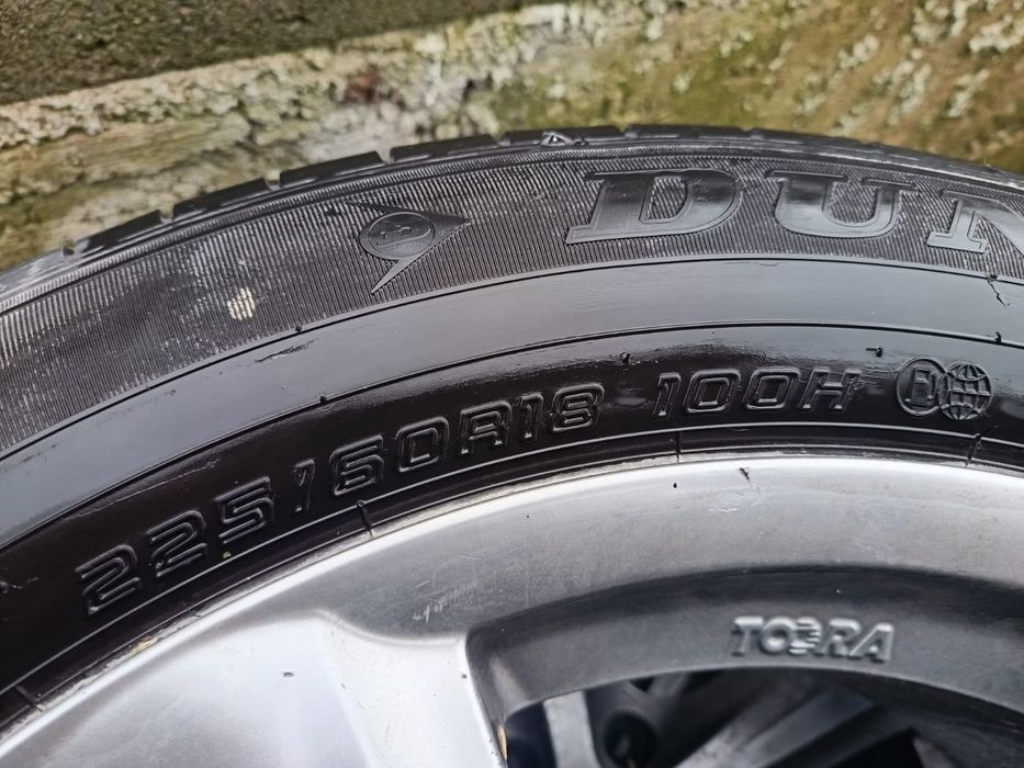 Vand 4jante r18 cu cauciucuri Dunlop