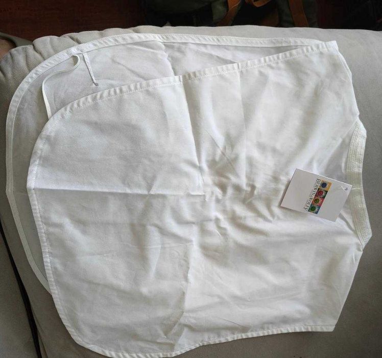 Top guler detașabil alb bumbac – Stil Boho / Festival / Plajă – Nou cu etichetă