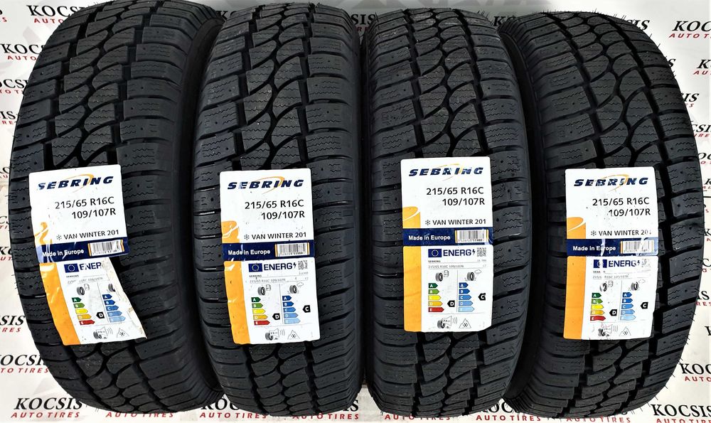 Anvelope noi iarna m+s 205 65 16C Sebring ( by Michelin )