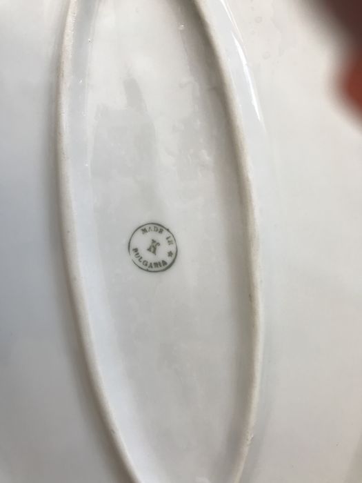 Чиния порцела овал