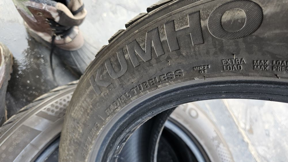 2бр като нови гуми 205 55 17 кумхо