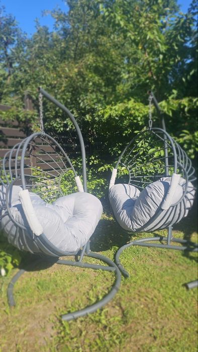 Balansoar gradina .metal gri