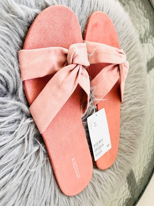 Sandale / Slapi H&M Roz Prafuit Noi