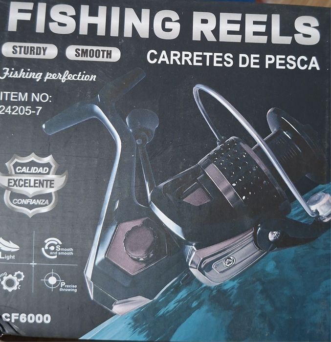 Set Pescuit Lanseta 240cm + mulineta CF6000