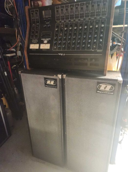 Sistem dynacord boxe +mixer Activ