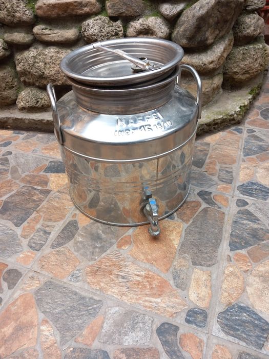 Vind bidon inox alimenrar ,15 l !