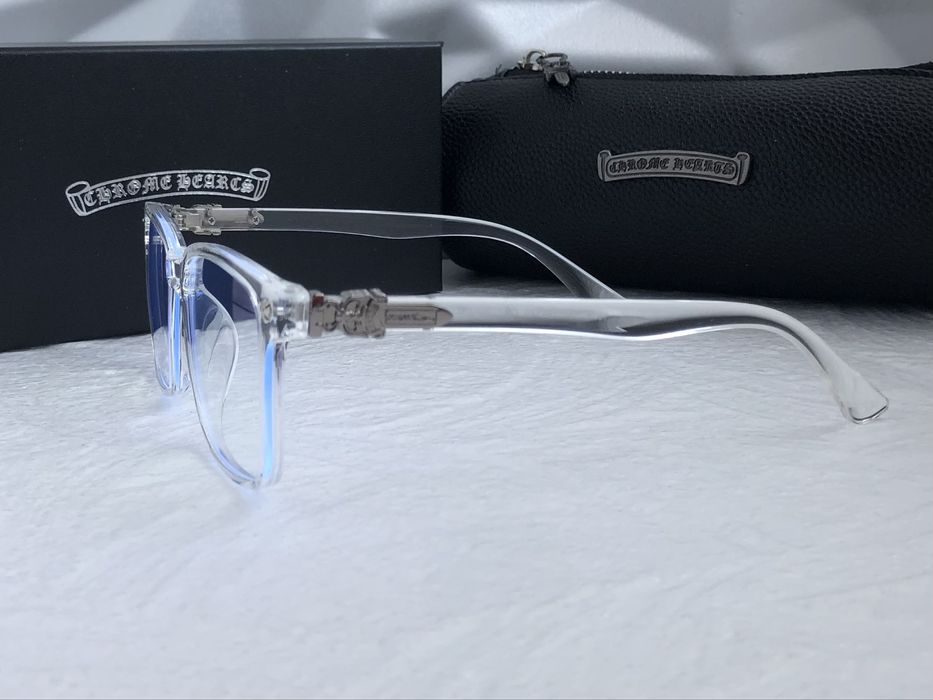 Очила за компютър Диоптрични рамки прозрачни слънчеви chrome hearts