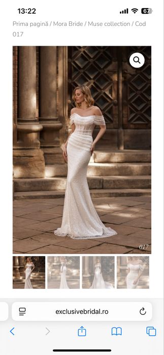 Rochie de mireasă Mora Bride – Muse Collection, Cod 017