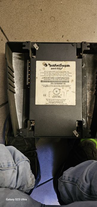 Mint Condition Rockford Fosgate Punch 100a2 Car Audio Stereo Amplifier