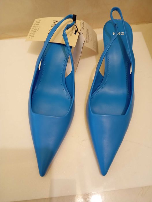 Дамски обувки, нови, естествена кожа