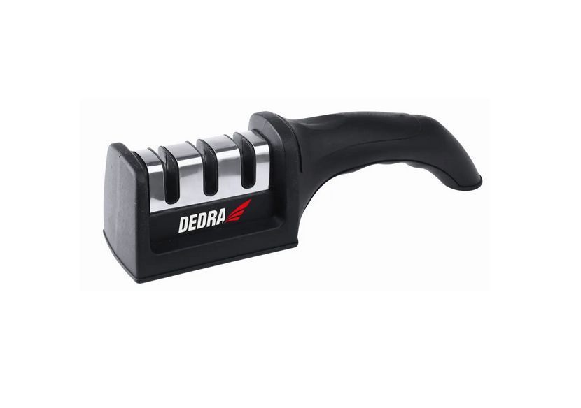 Ascutitor cutite Dedra cu 3 tipuri de lama