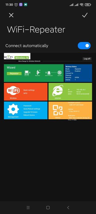 Портативен Повторител USB Безжичен Усилвател на Сигнала Wi-Fi Repeater Усилвател на безжичния сигнал с USB порт Увеличава Покритието на Wi-Fi Връзката