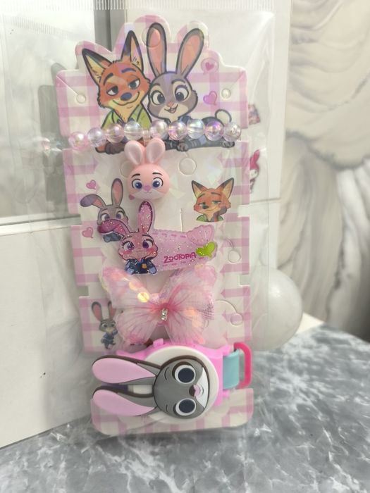 Продам набор заколок зверополис