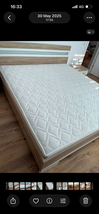 Спалня 180х200 и 2 нощни шкафчета