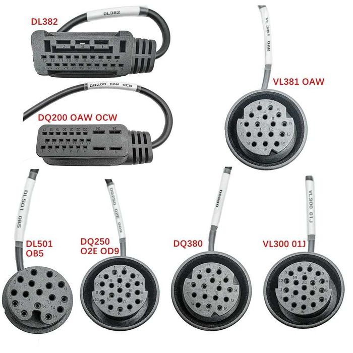 Адаптер кабел за скоростни кутии VAG с DB15 –  DQ250, DQ200, DQ380...