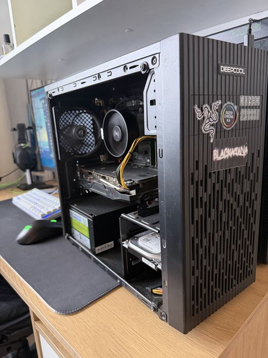 Продавам Геймърски компютър- Ryzen 7/ RX 580/ SSD