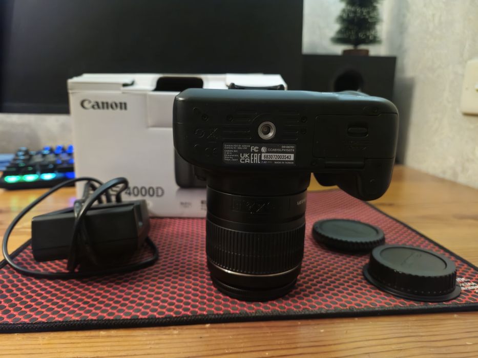Canon 4000D + Объектив