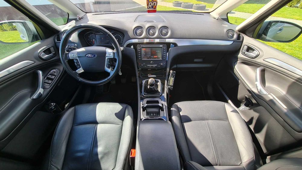 Ford S-MAX 2.0 TDCi Euro 5 180 cai, ITP nou, 7 locuri, piele,carlig