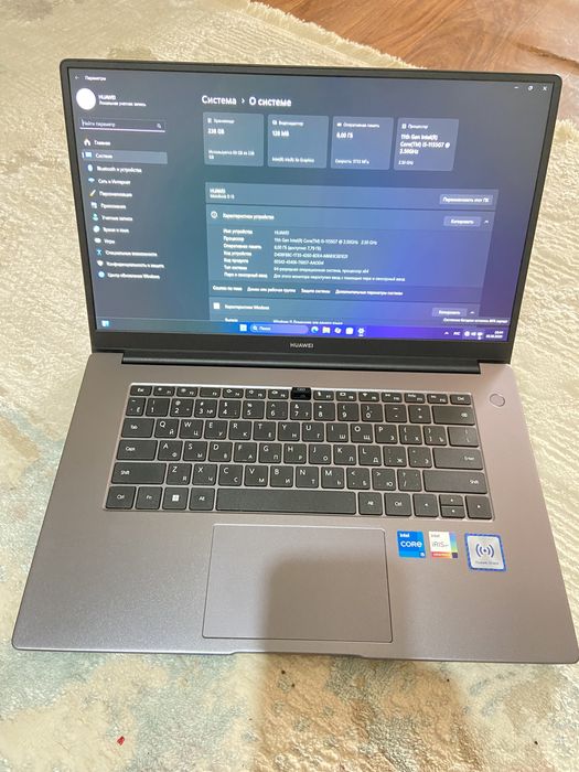 Новом сос Huawei Core i5, 1155G7 SSD