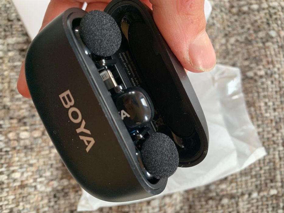 Безжичен микрофон Boya Mini 2-03 X2 за iPhone