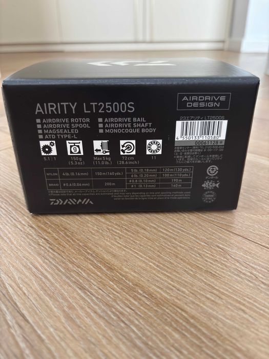 Mulineta Daiwa 23 Airity LT 2500S - NOUA si NEFOLOSITA