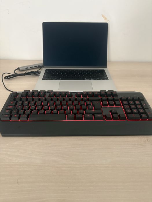 Tastatura ASUS Gaming cu fir, BACKLIT KB V2