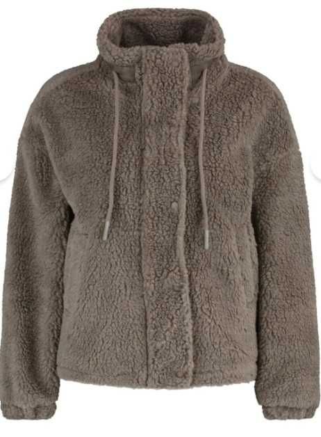 Плюшено яке с цип - размер S